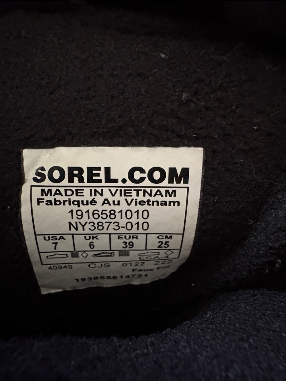 Sorel Whitney ll Puffy Mid Winter Boots Size 7 - Picture 10 of 14